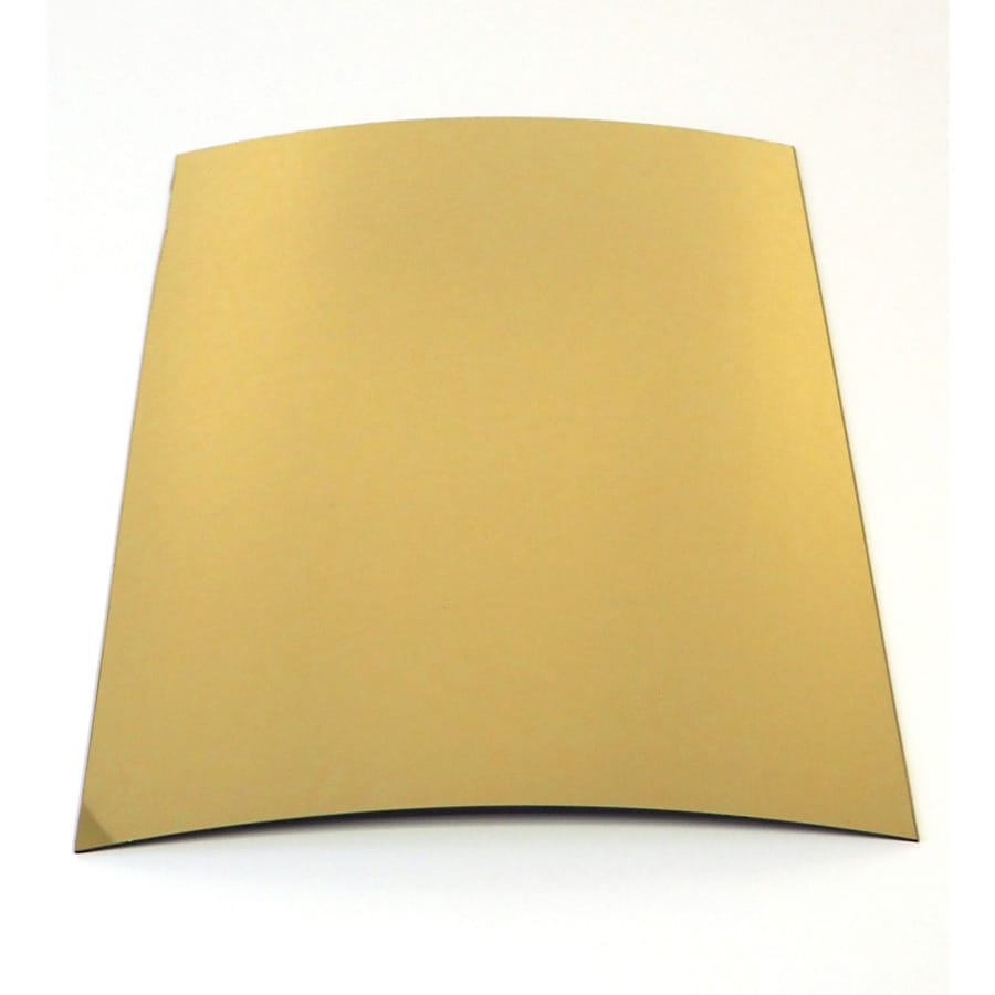 Полистирол золото зеркало, лист 1000 x 2000 x 1 мм