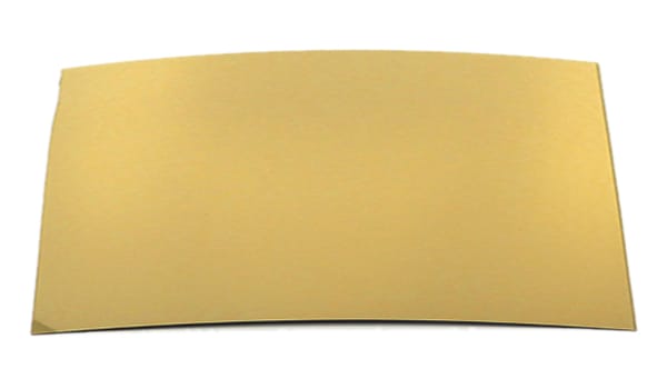 Полистирол золото зеркало, лист 1000 x 2000 x 2 мм