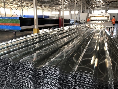 картинка Профилированный МП-20 (У) 1,3 мм 6 метров прозрачный