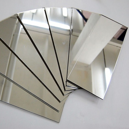 картинка Полистирол серебро зеркало, лист 1000 x 2000 x 1 мм