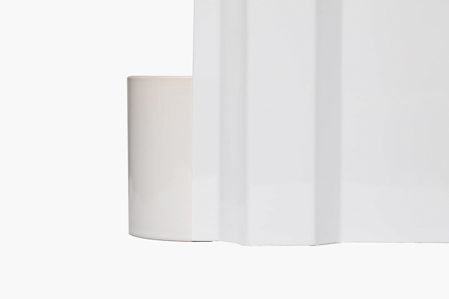 картинка Профилированный поликарбонат МП-20 (У) 0,8 мм белый-матовый