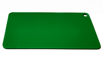 Полистирол зеленый глянец, матовый, цвет 182, лист 2000 x 3000 x 3 мм