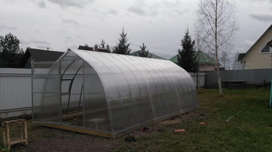 картинка Теплица Купол 3х8 каркас