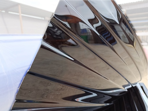 картинка Профилированный поликарбонат C-8 бронза 0,8 мм 6 м.