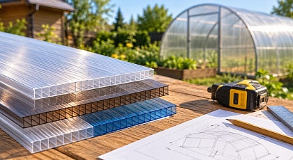 Как рассчитать количество поликарбоната для теплицы, навеса, беседки и крыши